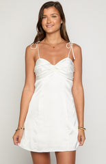 Fifi White Mini Dress