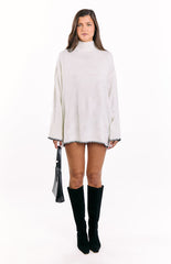 Flynn Cream Sweater Dress